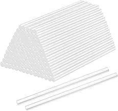 124 Pcs 7mm x 150mm Hot Glue Sticks, Glue Sticks for Glue Guns, Transparent Quick Dry Hot Glue Sticks, Glue Sticks for Gun, DIY, Repair, Fixing