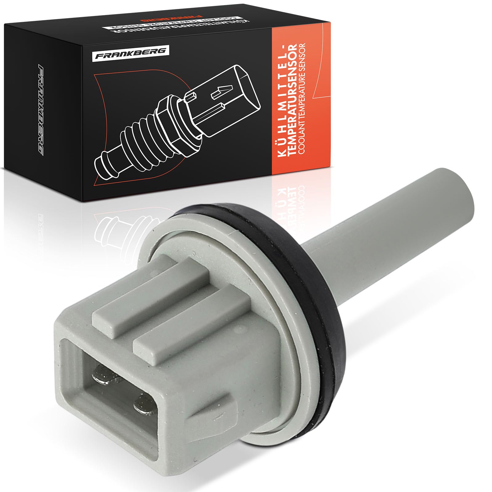 Frankberg Sensore del liquido di raffreddamento 2-Poli Compatibile con A4 8D2 80 8C2 Passa.t Variante 3B5 3B6 A4 Avant 8D5 P.a.s.s.a.t 3B2 3B3 100 431 433 434 4A0820539A
