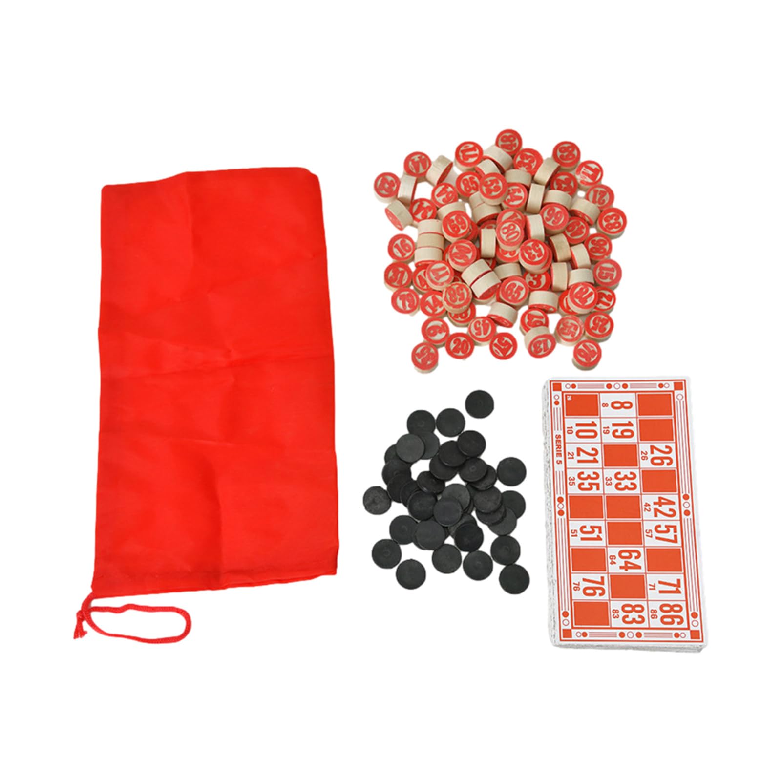 Loto Games, Wooden Travel Bingo Set, Vintage Bingo Board Game With Easy Storage, Wooden Bingo Set, Wood Strategy Board Loto Games With ABS Paper, Family Loto Board Game For Children Adults