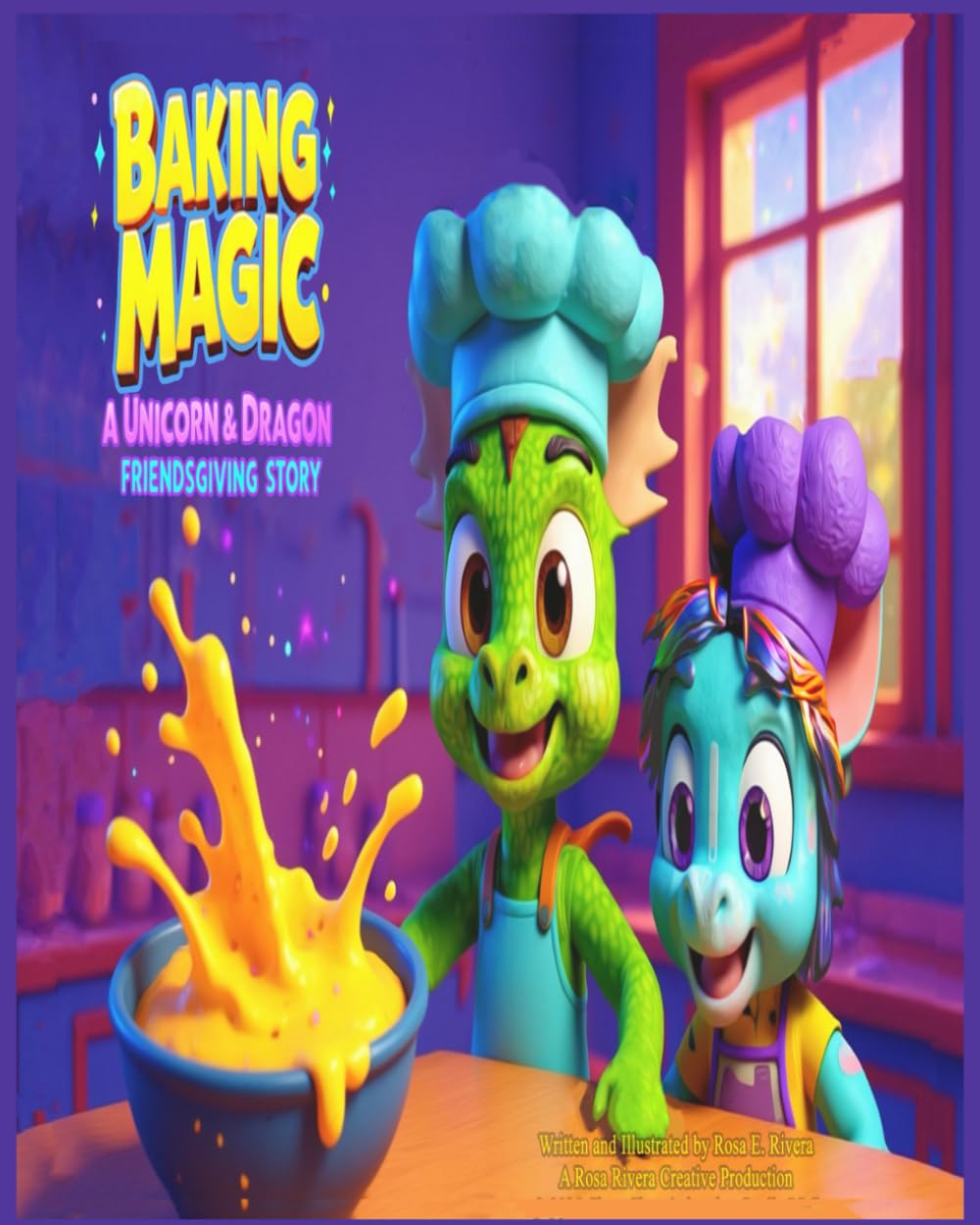 Baking Magic: Unicorn & Dragon Friendsgiving Adventure (Unicorn & Dragon Adventures)