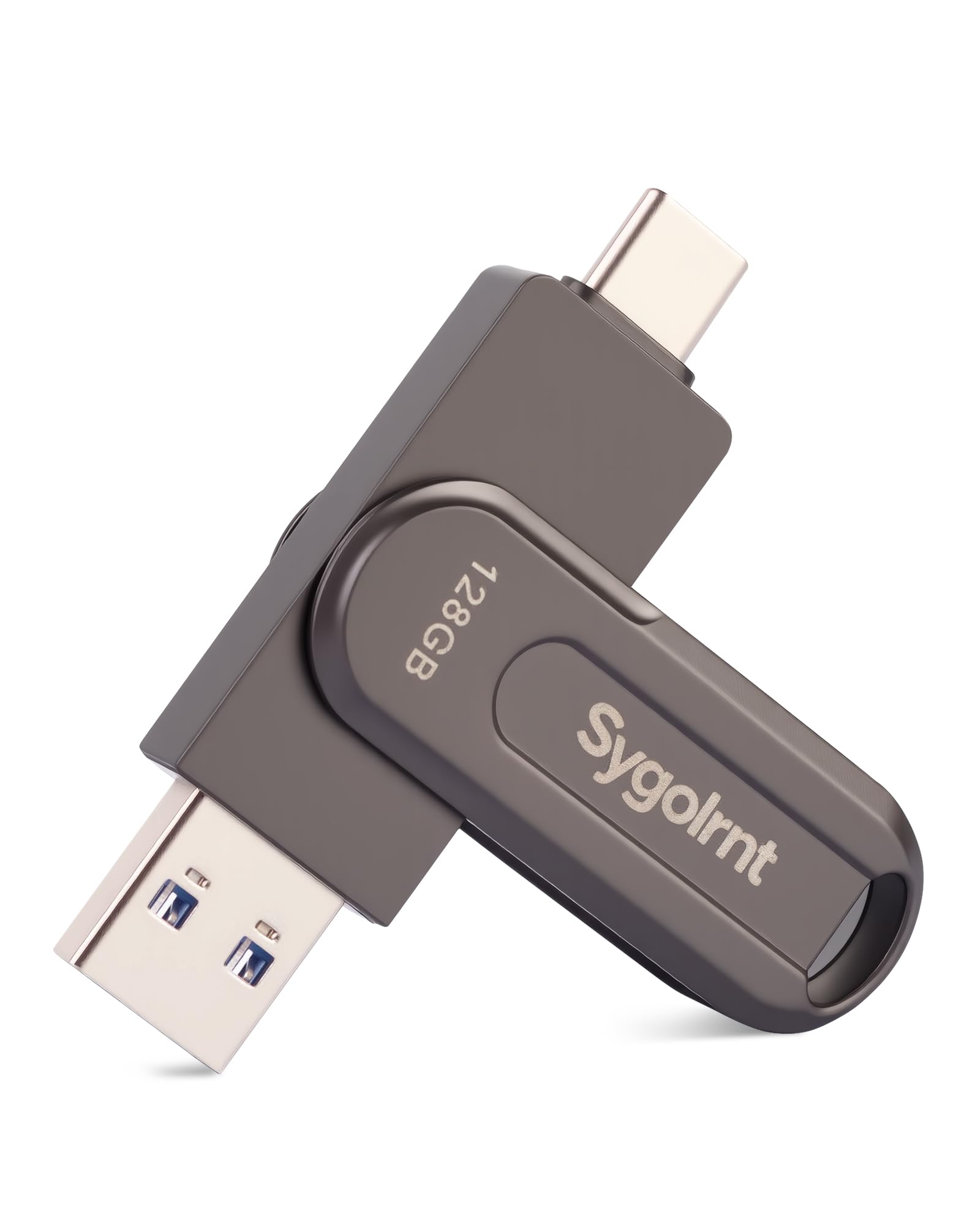 Chiavetta USB da 128 GB per iPhone Photo Stick Thumb Drive, USB C + USB A, memoria esterna Jump Drive per il backup di immagini, video, dati, chiavetta USB ad alta velocità per iPhone/iPad/Android/PC