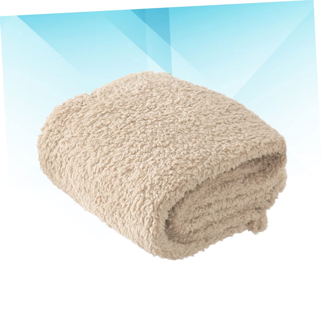 HEMOTON Manta para Gatos De Felpa Extra Alfombra para Mascotas Cómoda Cojín para Dormir para Dormitorio De Gato