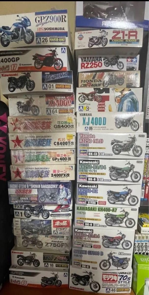 バイクプラモデル