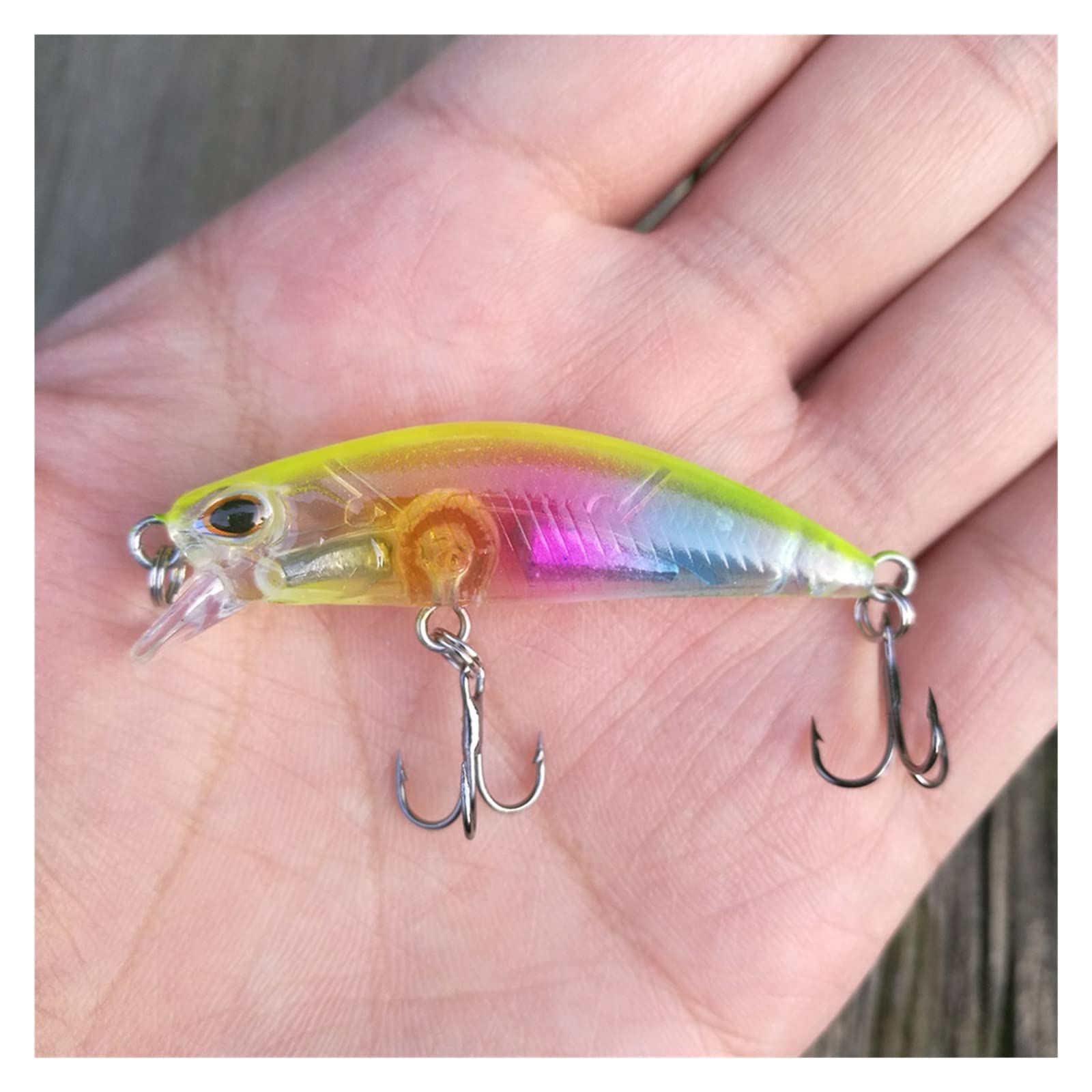 XILILHC 10 Uds Cebo Artificial Que Se Hunde Señuelos De Pesca Wobblers | Aparejos de pesca con cebo de baño de río, cebo de carpa