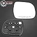 Passenger Side Mirror Glass For 2012 2013 2014 2015 Toyota Tacoma, 2010 2011 2012 2013 Highlander Right Door Rear View Mirrors 879310E071 Non-Heated