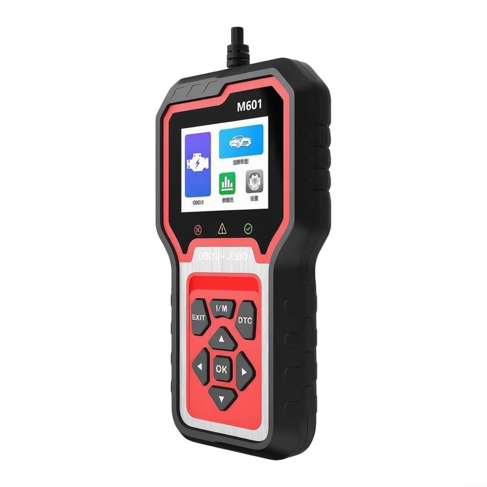 Soleilux OBD2 Scanner mit 2,8 Zoll Bildschirm, 9 Funktionen Auto Diagnosegerät für OBDII Autos seit 1996, Live-Datenstrom