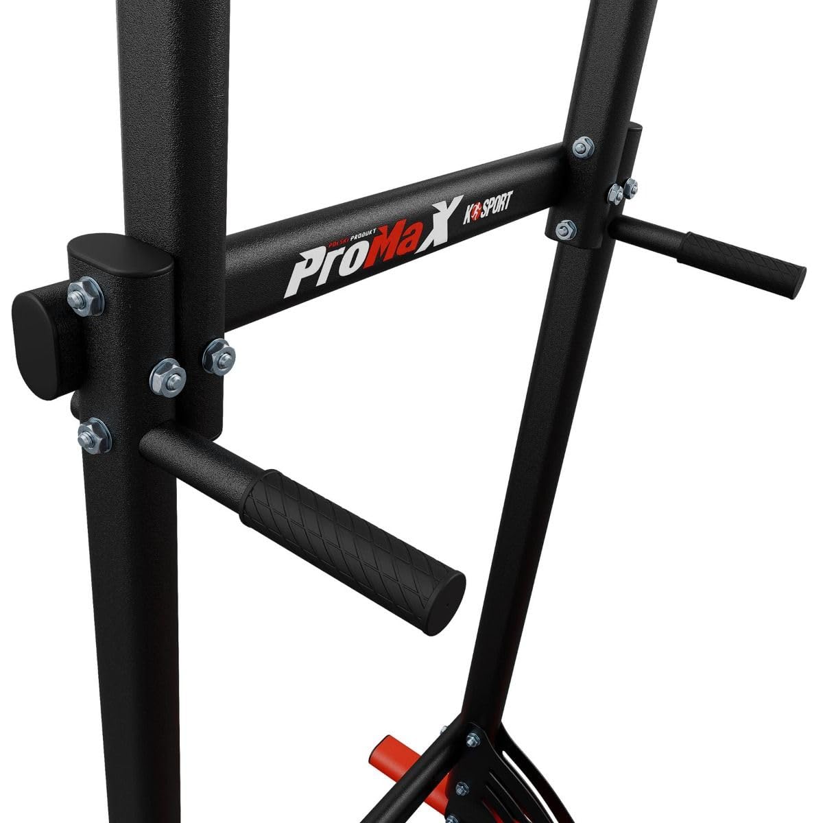 K-Sport: Power Tower Attrezzatura per il fitness | Barra per trazioni autoportante | Torre di forza multifunzionale fino a 150 kg | Torre per il fitness | Power Rack per palestra domestica |