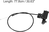 Vista 2 de X AUTOHAUX 51237164798 Cable de liberación del capó del motor de coche para BMW X5 X6 3.0L 4.4L 2007-2014