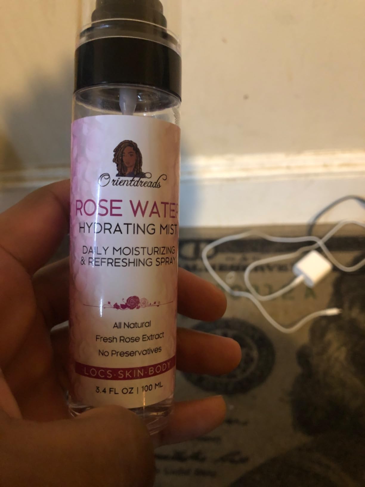 2/mo Finance Orientdreads Moisturizing Refreshing Spray for Locs