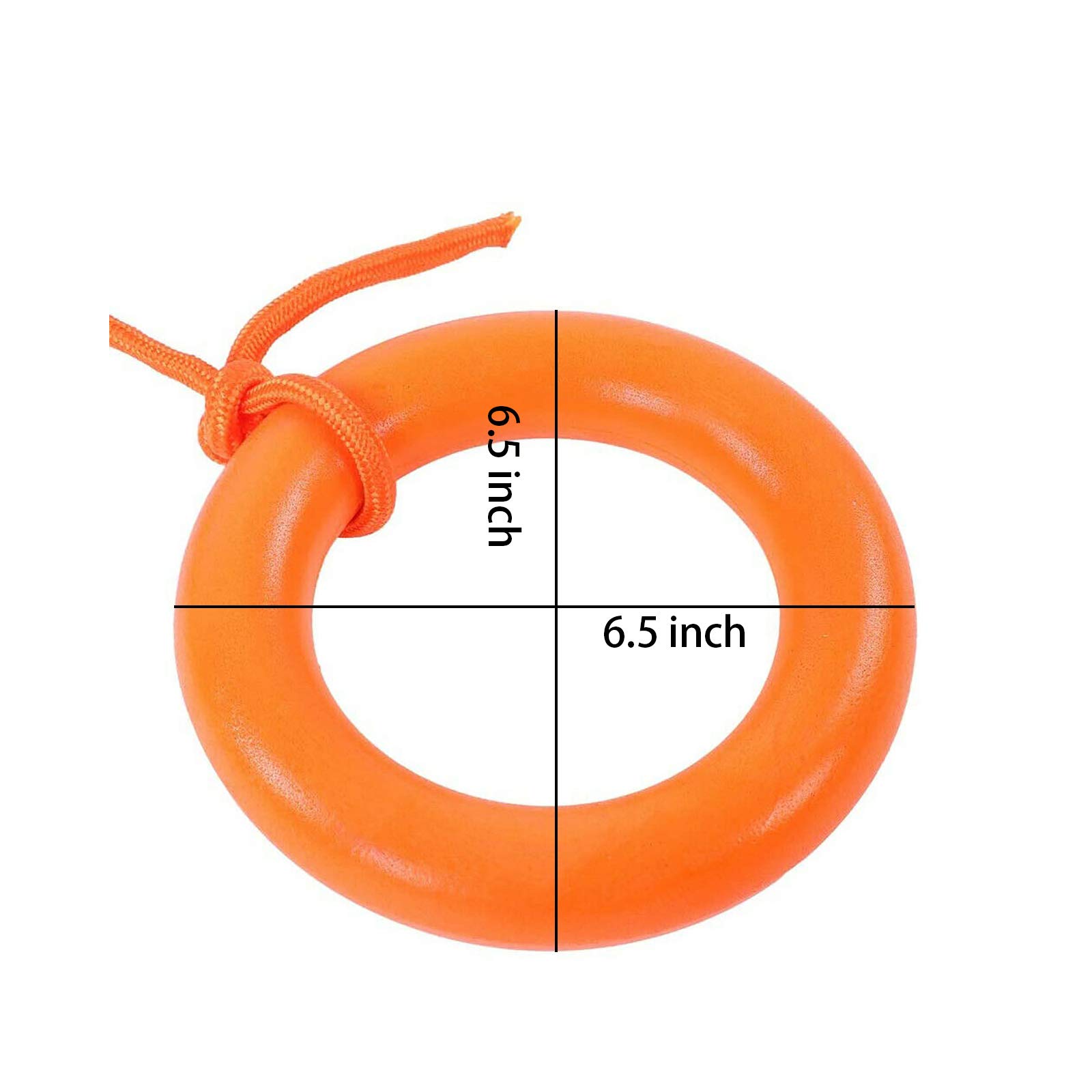 Lifeguard Rescue Line 98.4ft Floating Rescue Rope - Orange Lifesaving ...