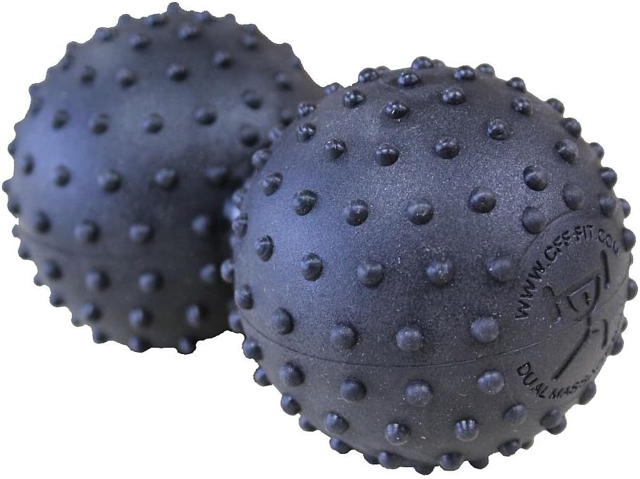 CFF Deep Tissue Hot/Cold Dual Massage & Mobility Ball - Great for Recovery, Trigger Points, myofacial Pain, feet, Hands, hamstrings, Back.
