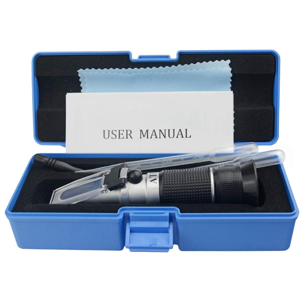 Honey Refractometer for Honey Moisture, Brix and Baume, 3in1 Uses, 58