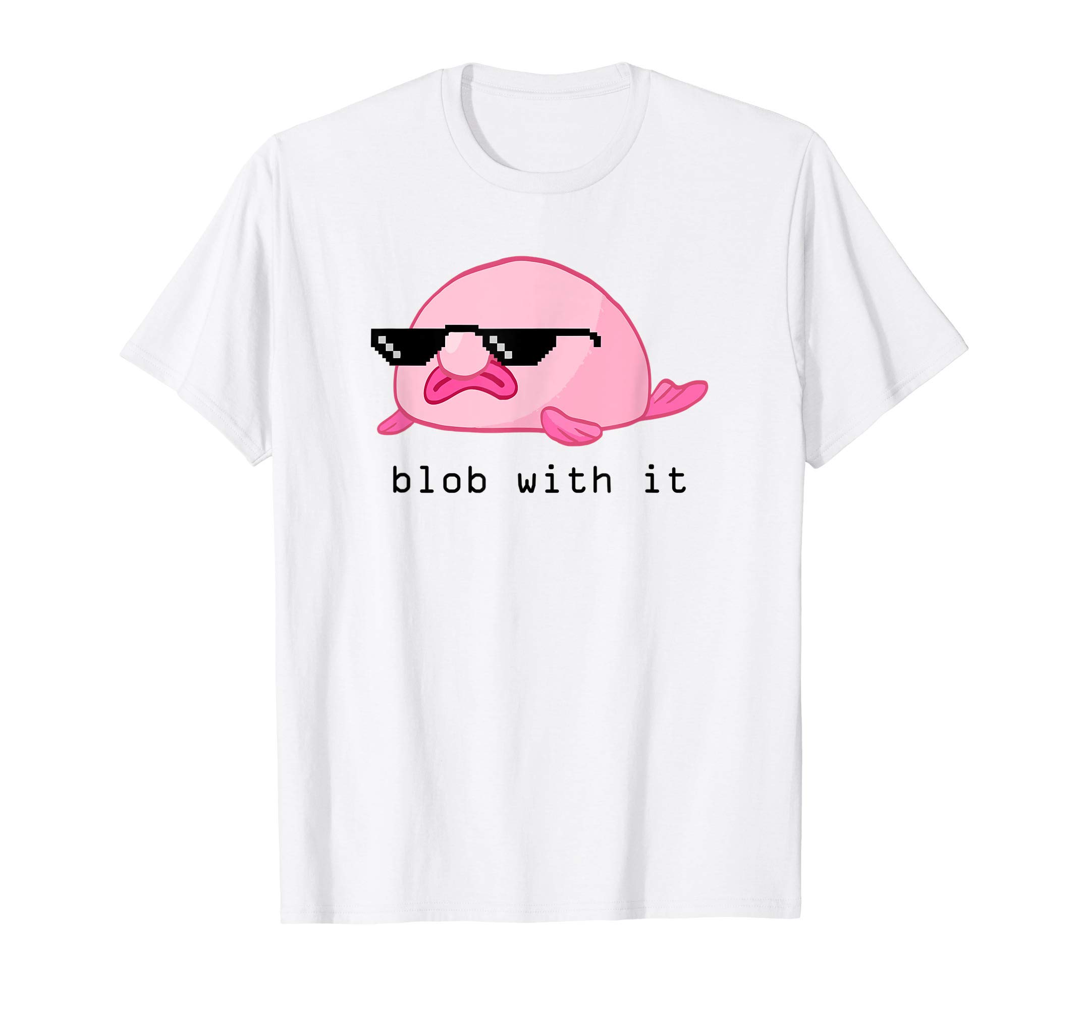 Blobfish TeeThug Funny Blobfish Is My Spirit Animal Blob With It T-Shirt