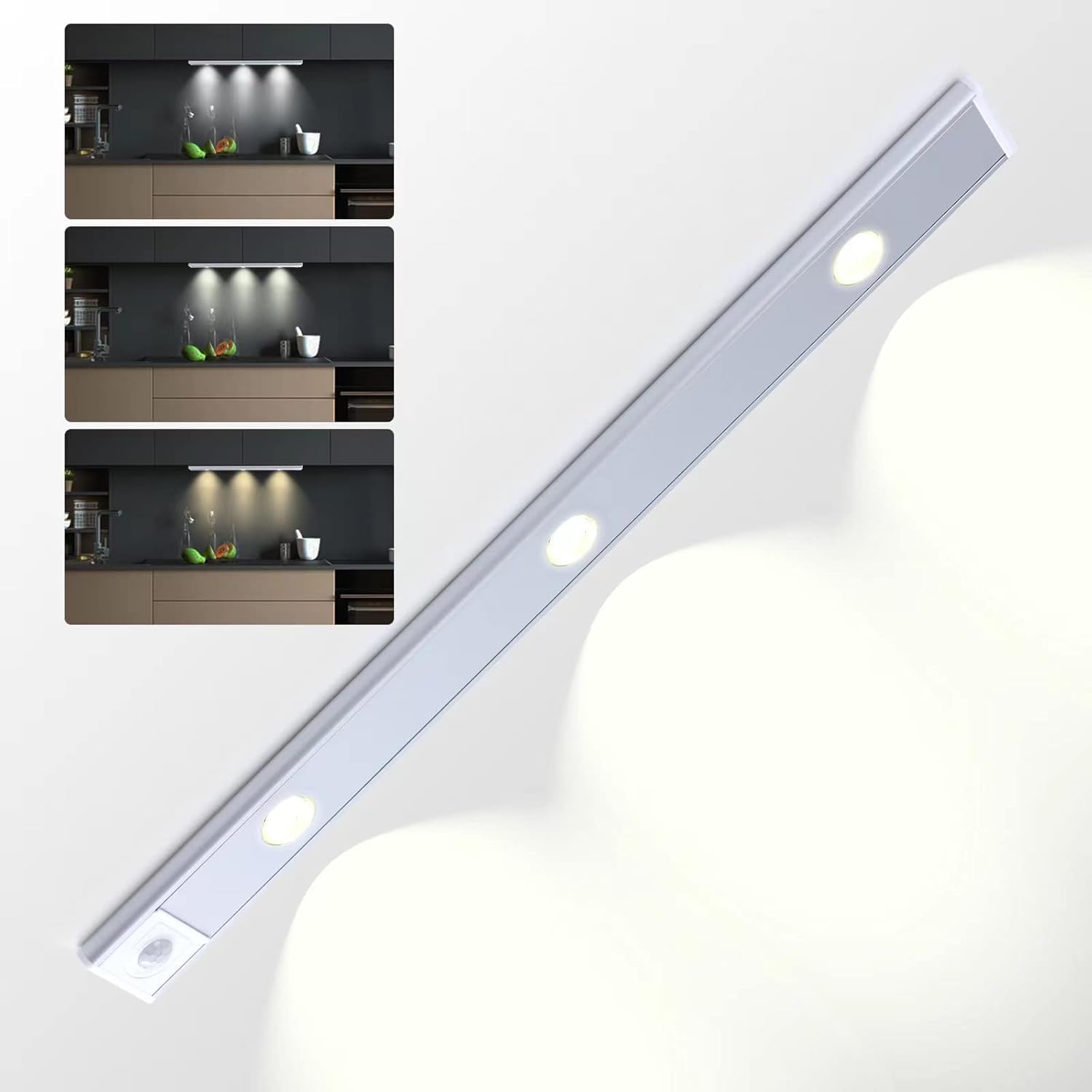 The Artment Your Artistic Apartment Blaze Motion Sensor Cordless LED Light For Under Cabinet, EntryWay, Closet, Stairs, Bathroom, Bedside & Living Room | USB Rechargable | 10FT Range (Set Of 2, 60 CM) (B0DBVJ4W49) Amazon Price History, Amazon Price Tracker