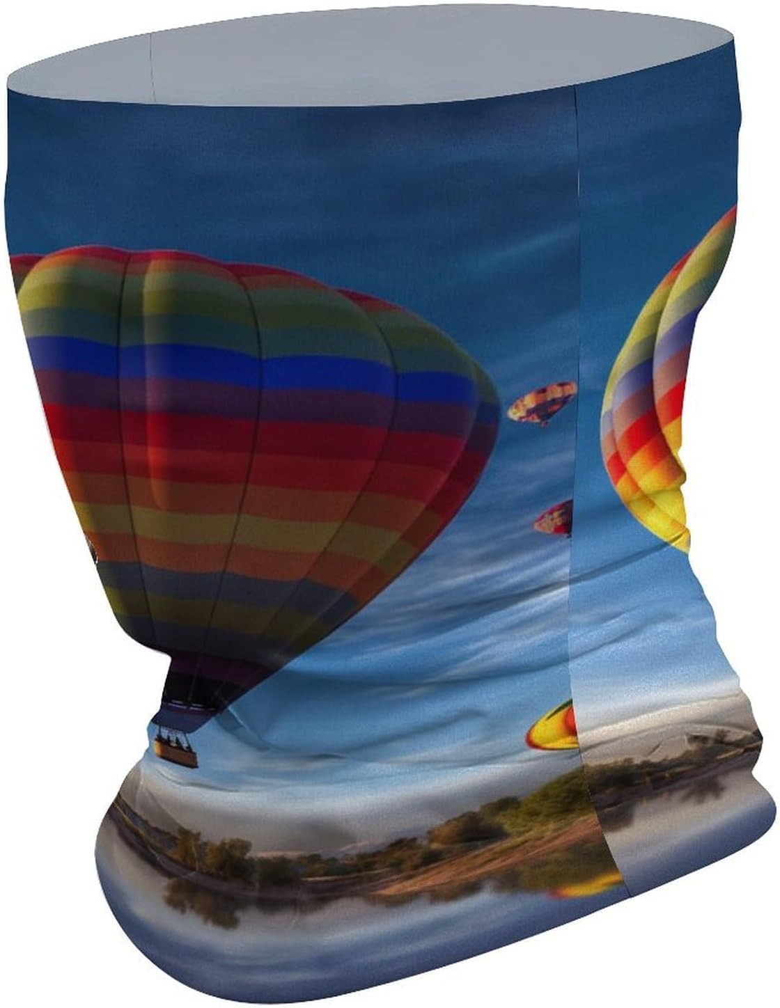 Sun UV Protection Neck Gaiter Upf 50+ Balaclava Ski Hot Air Balloon Face Mask Summer Face Cover Scarf Breathable Bandana for Fishing Hunting Kayaking Hiking Cycling Outdoor Activities