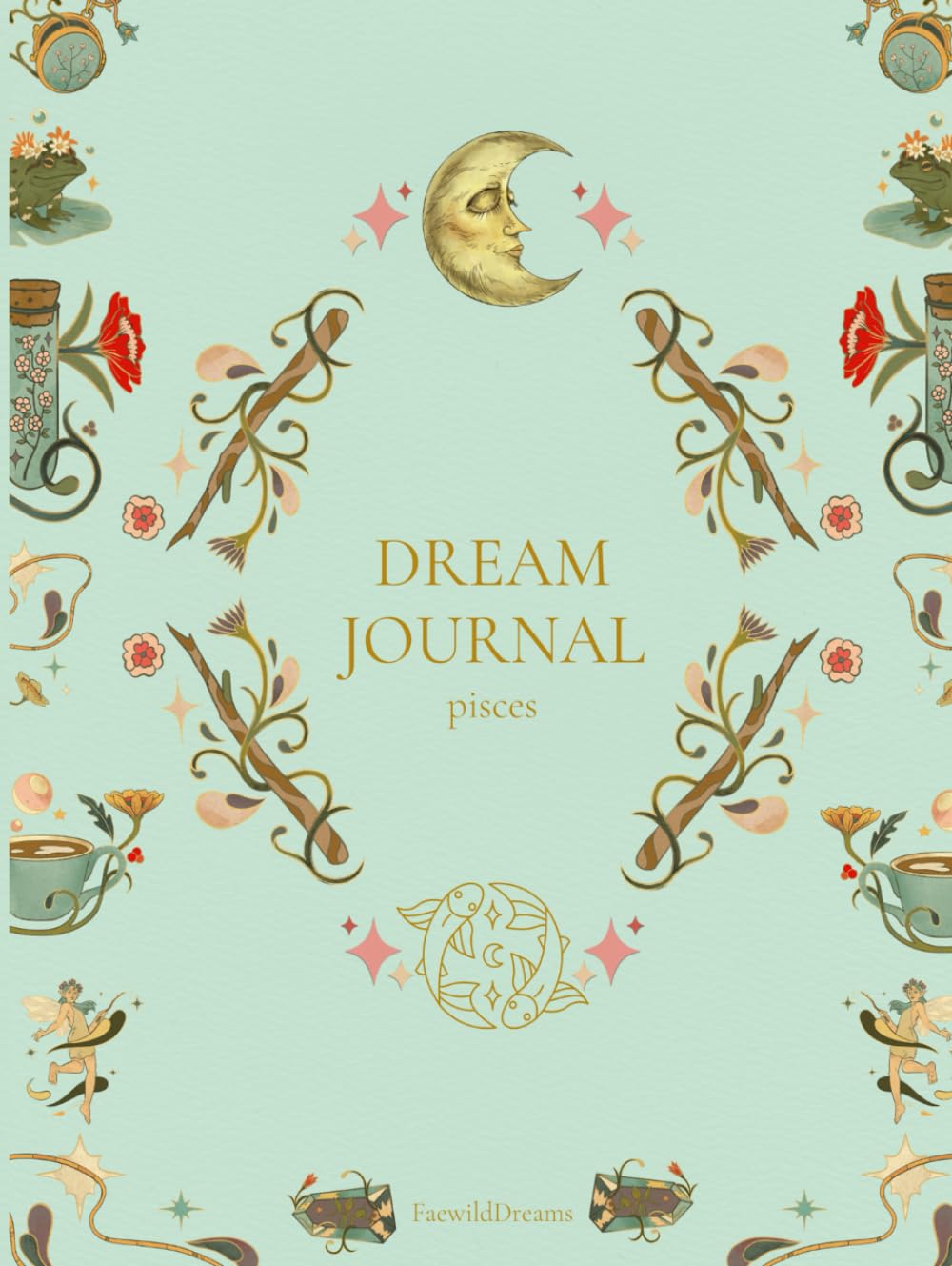 Dream Journal: Pisces      Hardcover – May 11, 2024