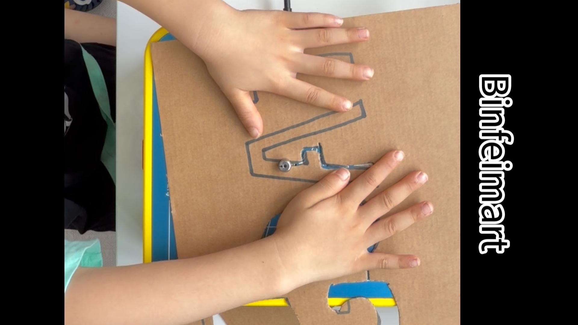 Image of | Kid Safe Cardboard Cutter - Upgraded Version | with Enhanced Accessories, No Sharp Edge DIY STEM Art Tool for Cardboard Building, Homeschool & Upcycling Projects