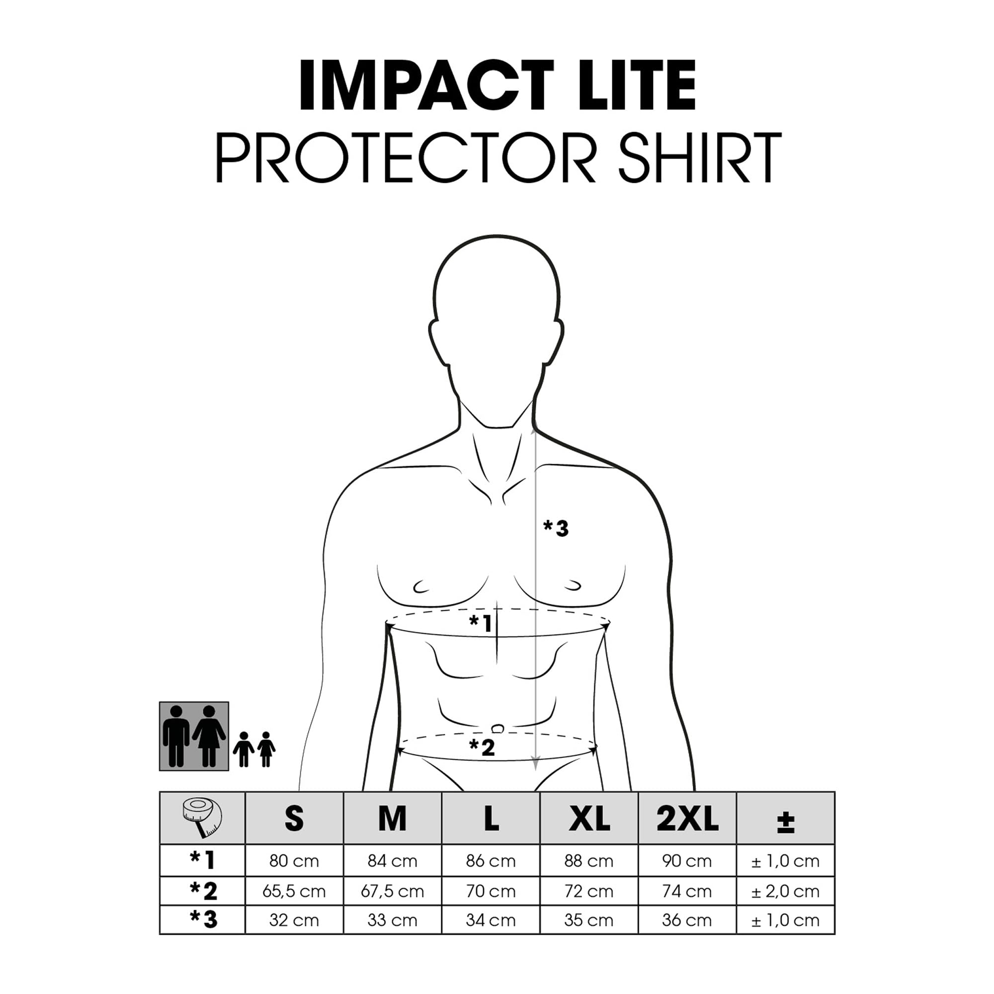 O'NEAL Maglia Protettiva Impact Lite Nera L, Protector Unisex Adulto, Nero, L