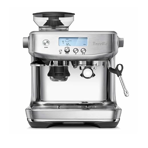 Breville the Barista Pro Espresso Machine with Grinder & Milk Frother, Espresso Maker with Seconds Heat Up, RM-BES878BSS, Brushed Stainless Steel (Certified Remanufactured)