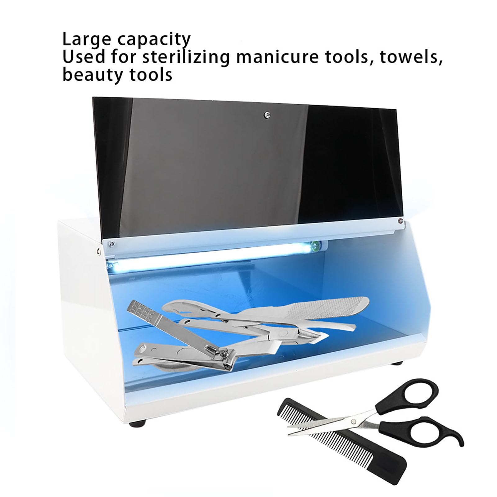Gabinete De Esterilizador Estetica Sterilizzatore UV Sterilizzazione, Disinfezione 'armadio 5.8L De Doppio Strato Equipo Salud Para Toallas (Spina europea 220 V)