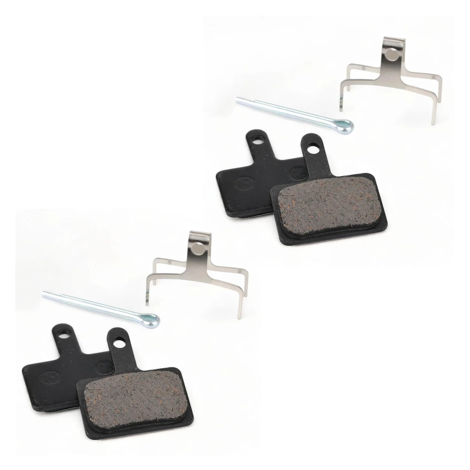 1 Pair Brake Pads Compatible with Kaabo Electric Scooter Wolf 11/11+ /X/Pro/King/King GT Mantis Pro 8 10 Compatible with Vsett Zero Hydraulic Semimetal(Color:Semimetal 2 Pairs)