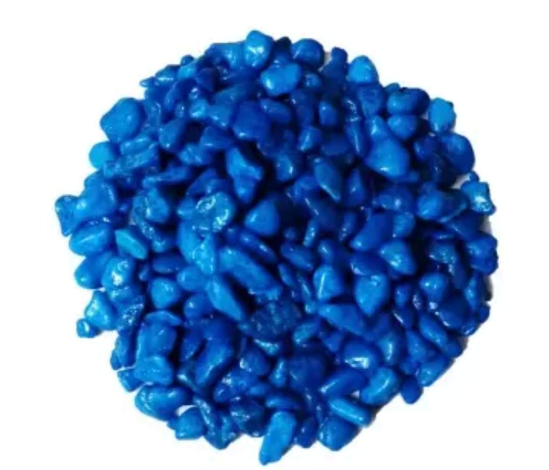 World of Creations Multi Colored Pebbles/Gravels/Stone Pebbles for Plants Pots & All Purpose Pack (2 KG, Blue) (B08SCFCBFT) Amazon Price History, Amazon Price Tracker
