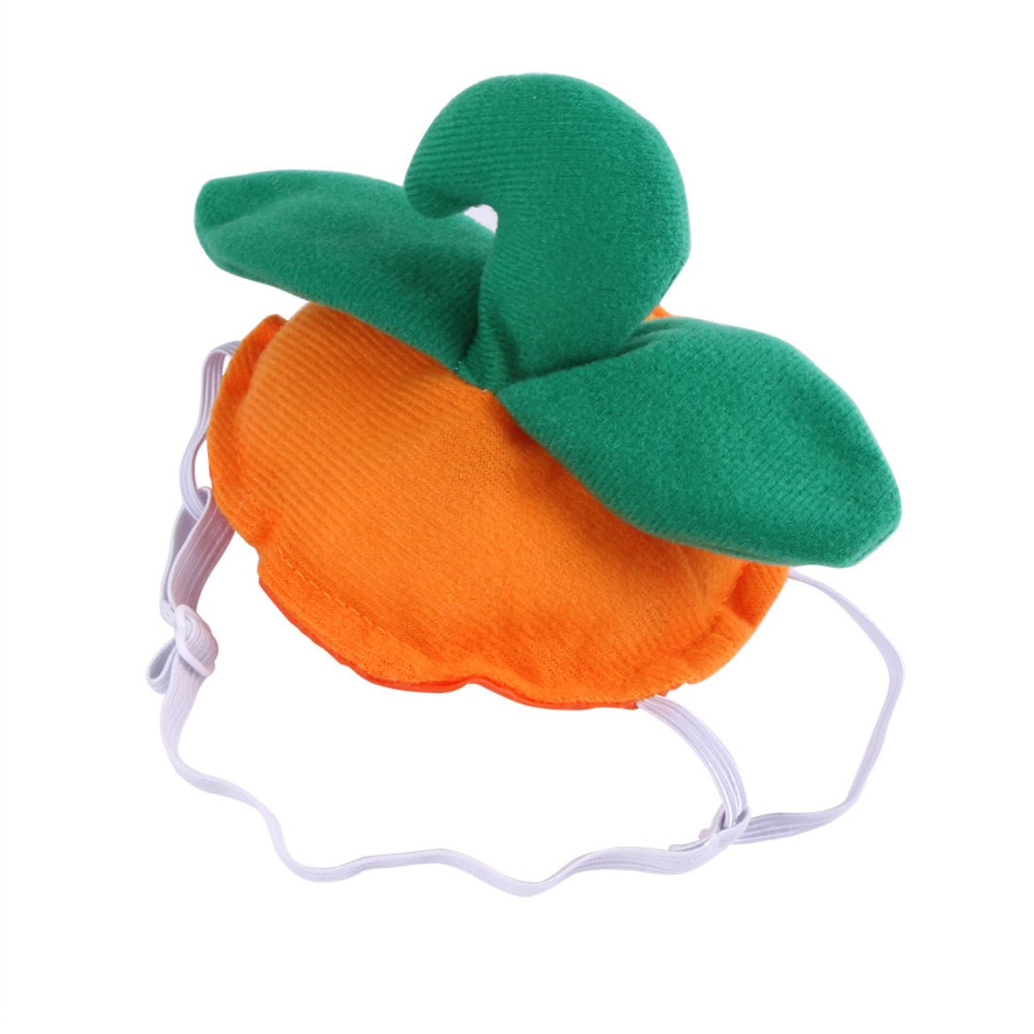 JNAWA Pet Pumpkin Hat Halloween Dog Cat Green Leaves Pumpkin Hat Cute Party Dressing Supplies Top Hat Hair Accessories for Small Medium Large Dog