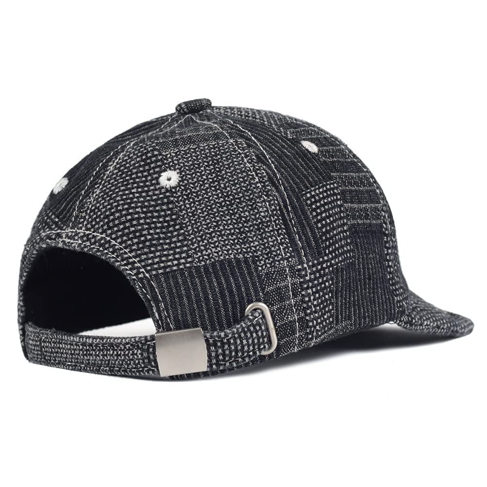 Gorra plana de algodón con estampado de camuflaje para hombre y mujer, azul claro, 6 7/8-7 1/4