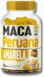 Maca Peruana Amarela Premium 120 Cápsulas 500mg
