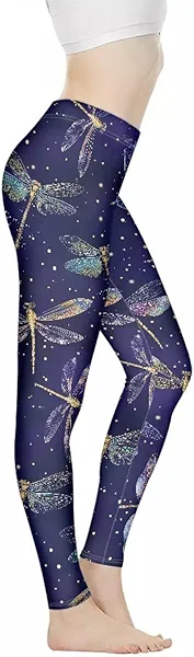 Showudesigns High Waist Yoga Pants for Women Fitness Running Sports Stretch Leggings Tummy Control