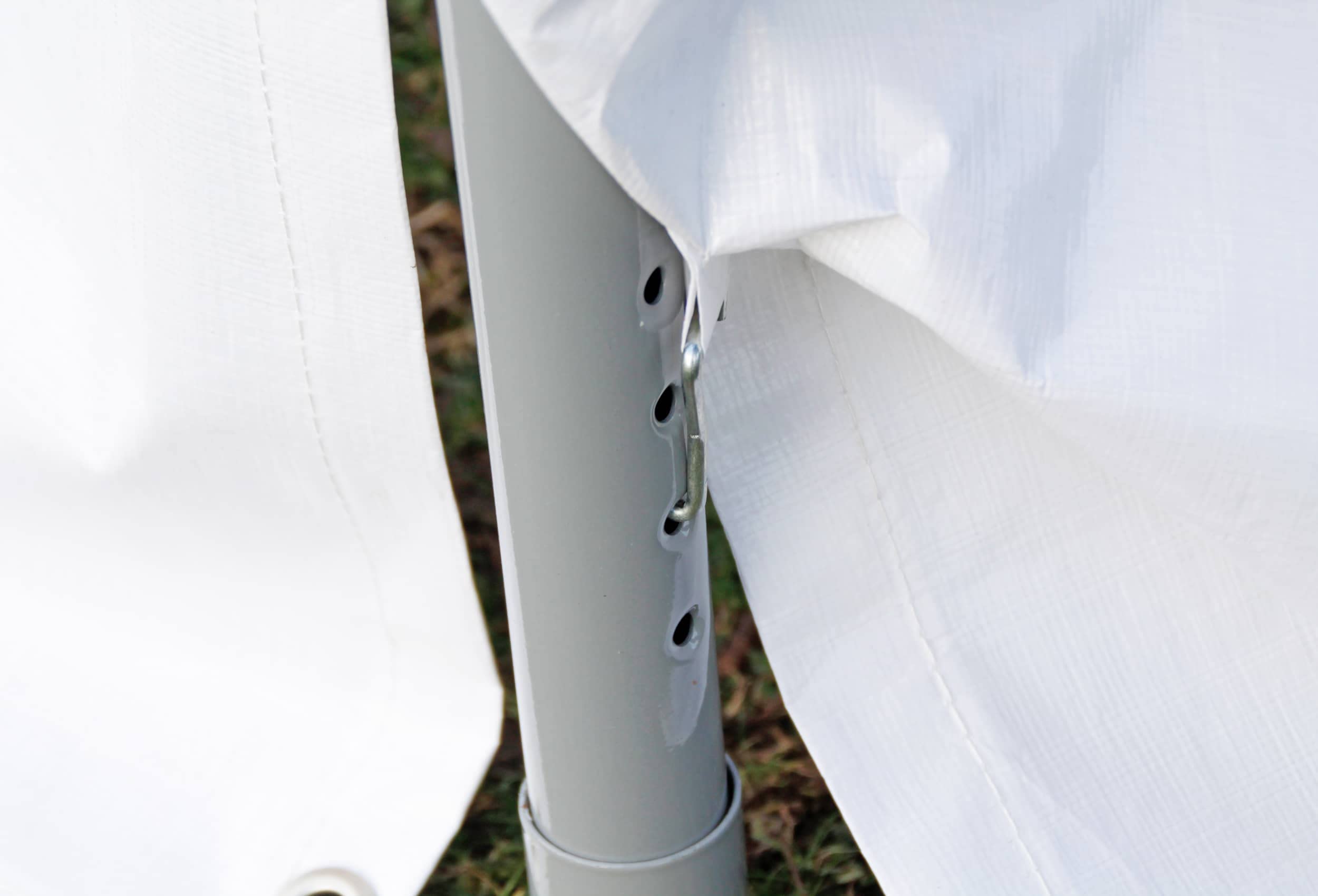 4x5m Partyzelt, Classic PRO PE GRAU