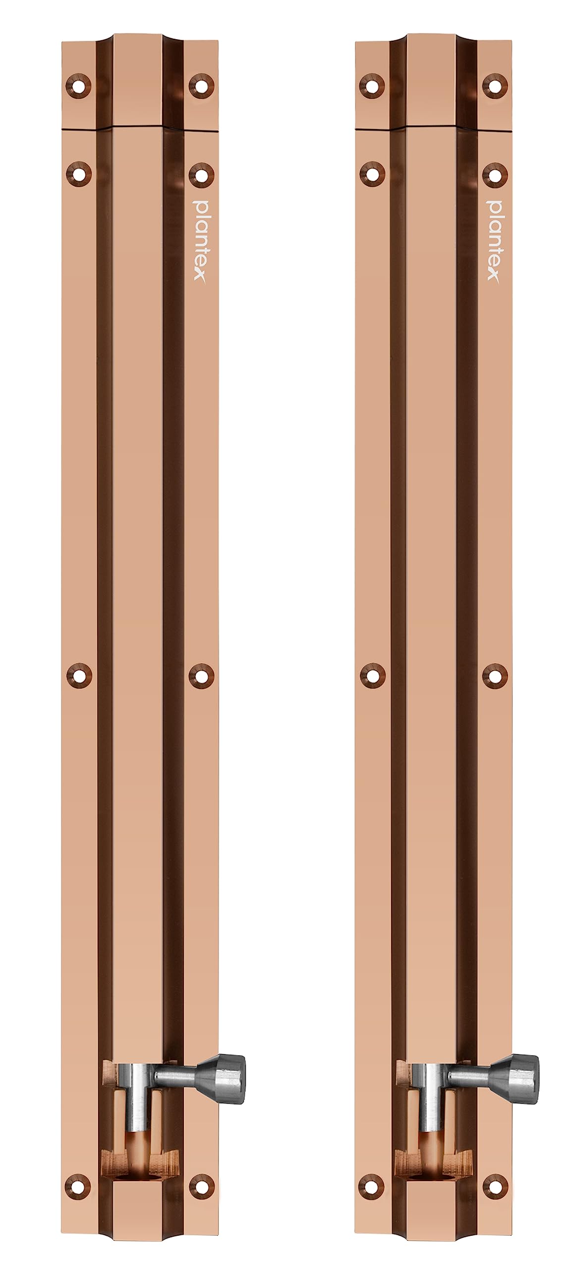 Plantex Stainless Steel 12 inch Tower Bolt/Tower Bolt for Home,Offices Doors and Windows/Tower Bolt for Main Door/Door Latch/Kundi/Chitakini/Door Latch for Windows (Rose Gold, Pack of 2) (B0C2CPD9H3) Amazon Price History, Amazon Price Tracker