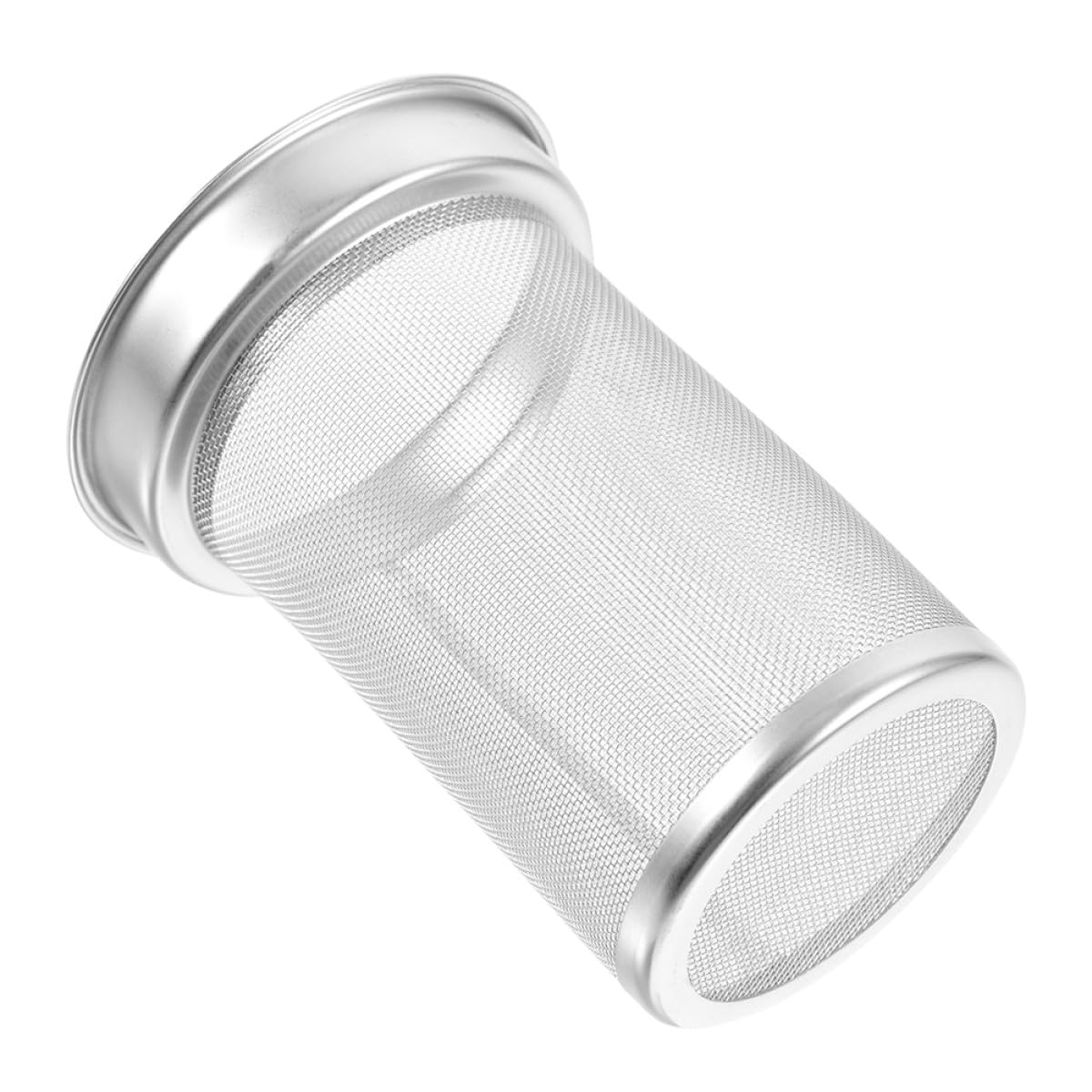 Milisten Filtre à Thé Réutilisable en Acier Inoxydable Passoire Fine pour Théière Infuseur à Thé en Métal 7,4 X 6,7 Cm Accessoire pour Infusion en Vrac Compatible Lave-vaisselle 1 Pièce