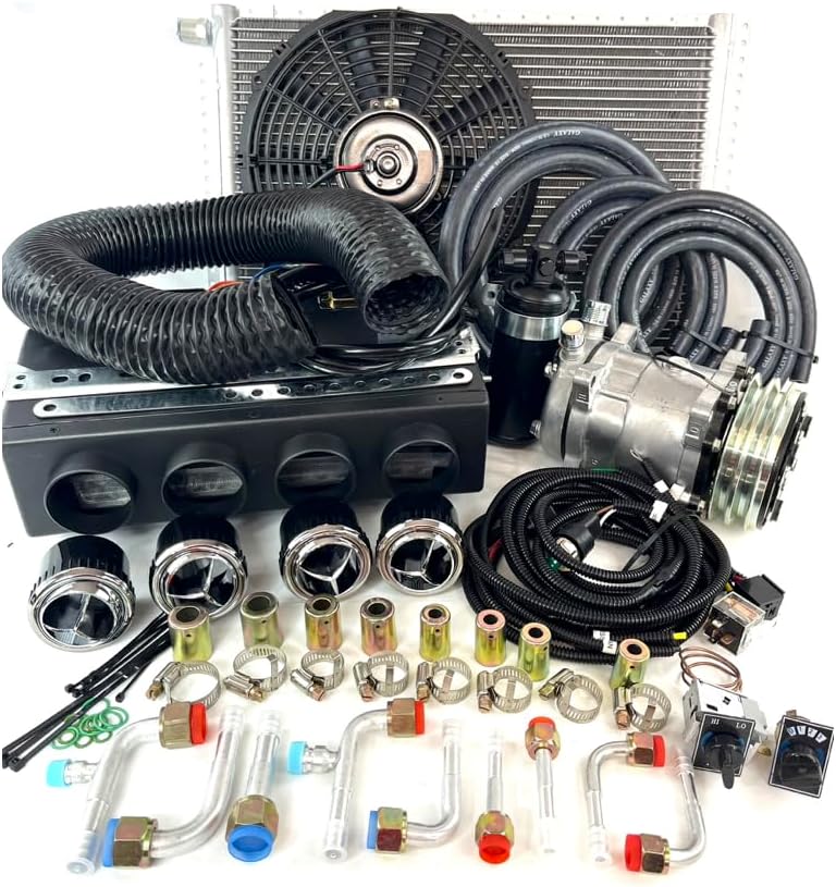 A/C KIT UNIVERSAL UNDER DASH EVAPORATOR 432-000 DCSL 12V WITH ELECTRICAL HARNESS