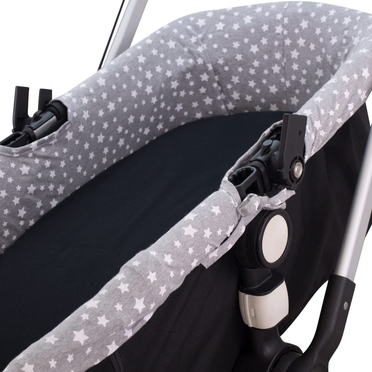 JYOKO Kids Funda Cubre capazo (White Star)