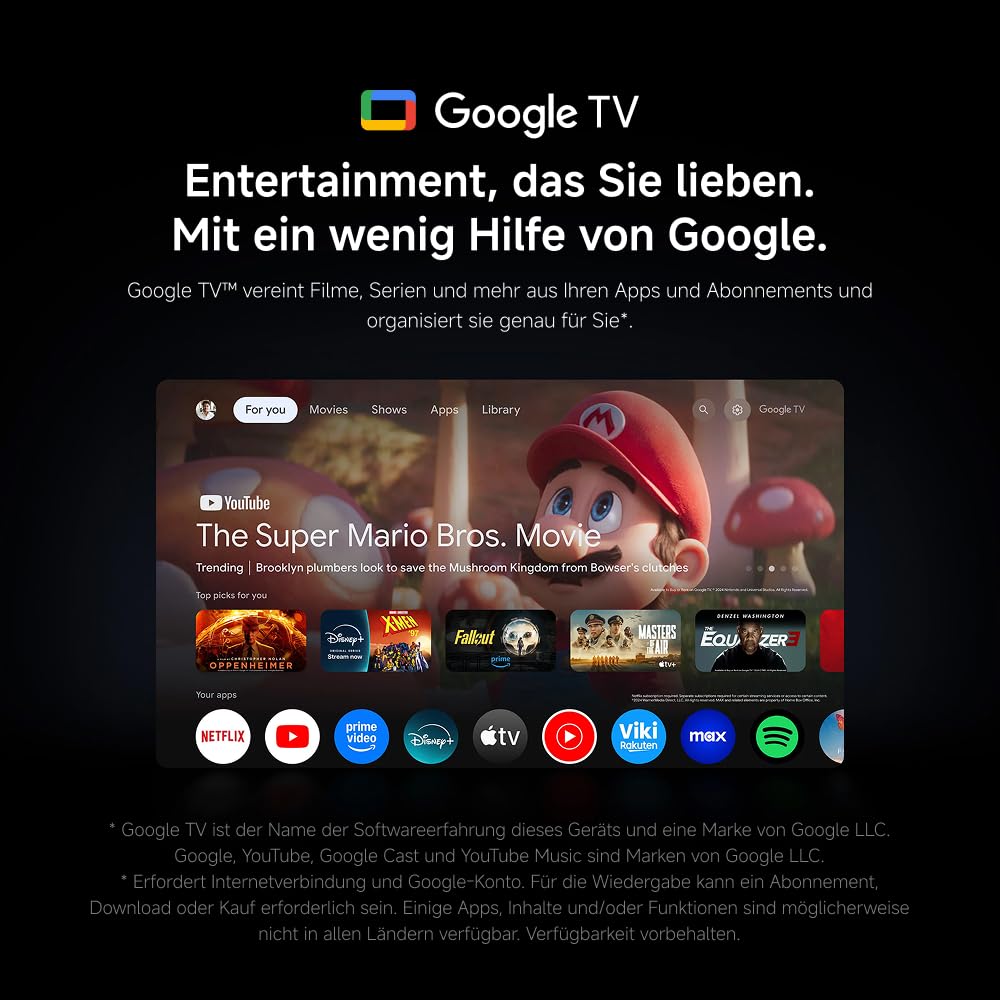 Xiaomi L1 Smart Beamer 1080P Full HD mit Google TV & Netflix, Tragbarer Heimkino Projektor, Autofokus & Keystone, HDR10/HLG, 120" Display, 5G WiFi Bluetooth, Dolby Audio, Outdoor Beamer für Kinoabende