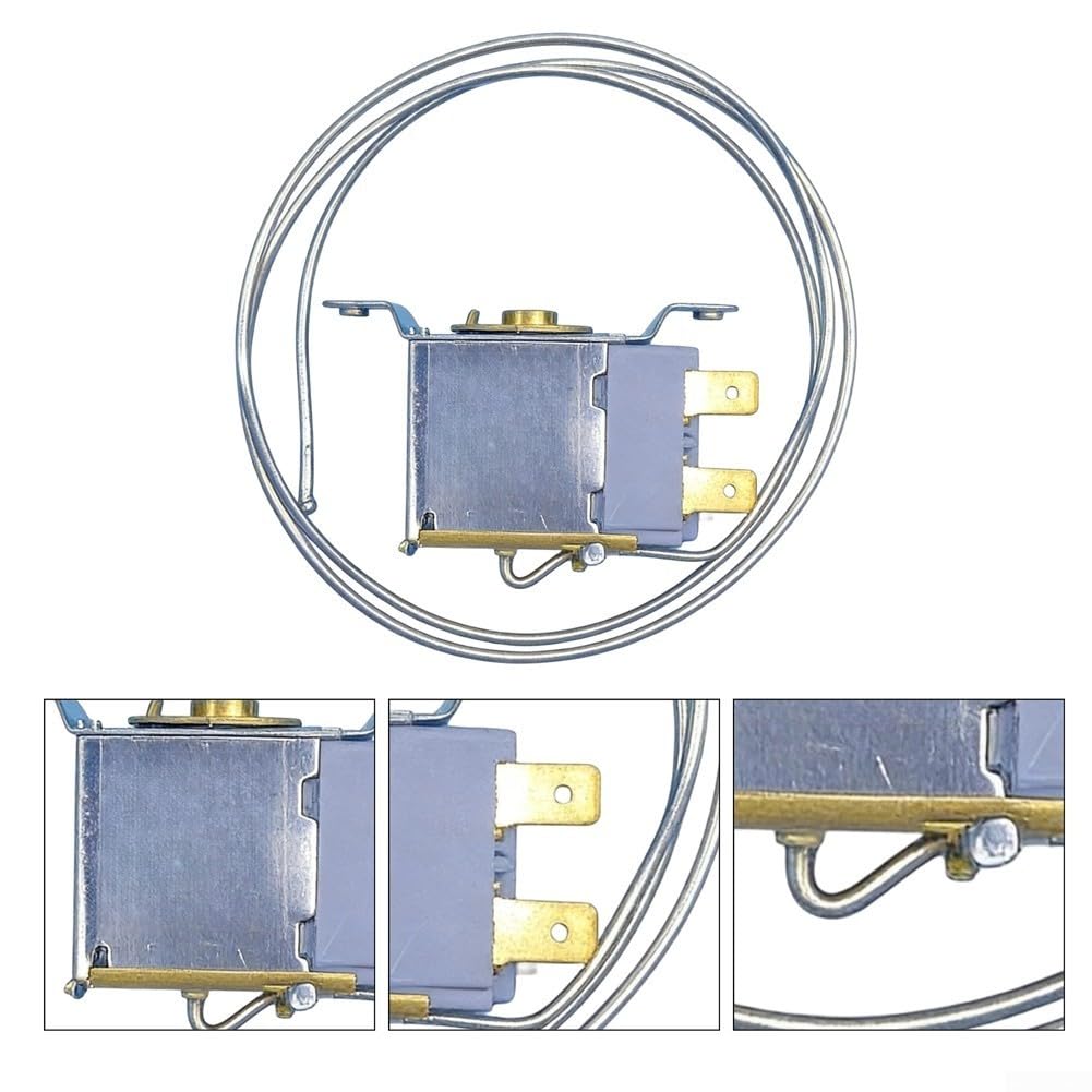 Termómetro de Refrigeración Analógico Perilla Mecánica WP44AL Regulador de Frío para Cámaras Frigoríficas 6x5x3cm