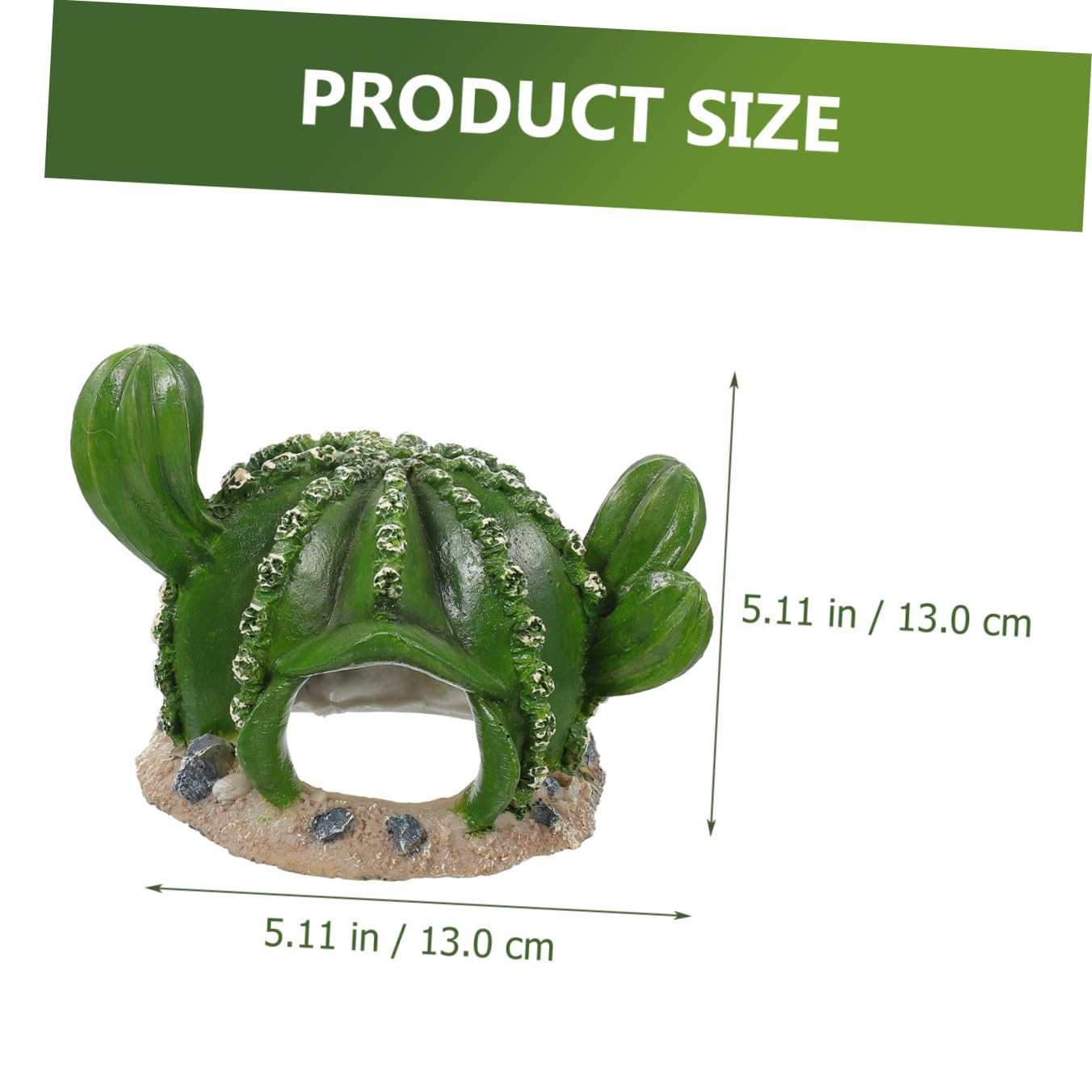 SUPVOX 4 Pièces Ornements D'Aménagement Paysager D'Aquarium Terrarium pour Reptiles Lampe Chauffante pour Reptiles Lézard Terrarium Tortue Accessoires D'Enceinte Gecko Bricolage Cachette