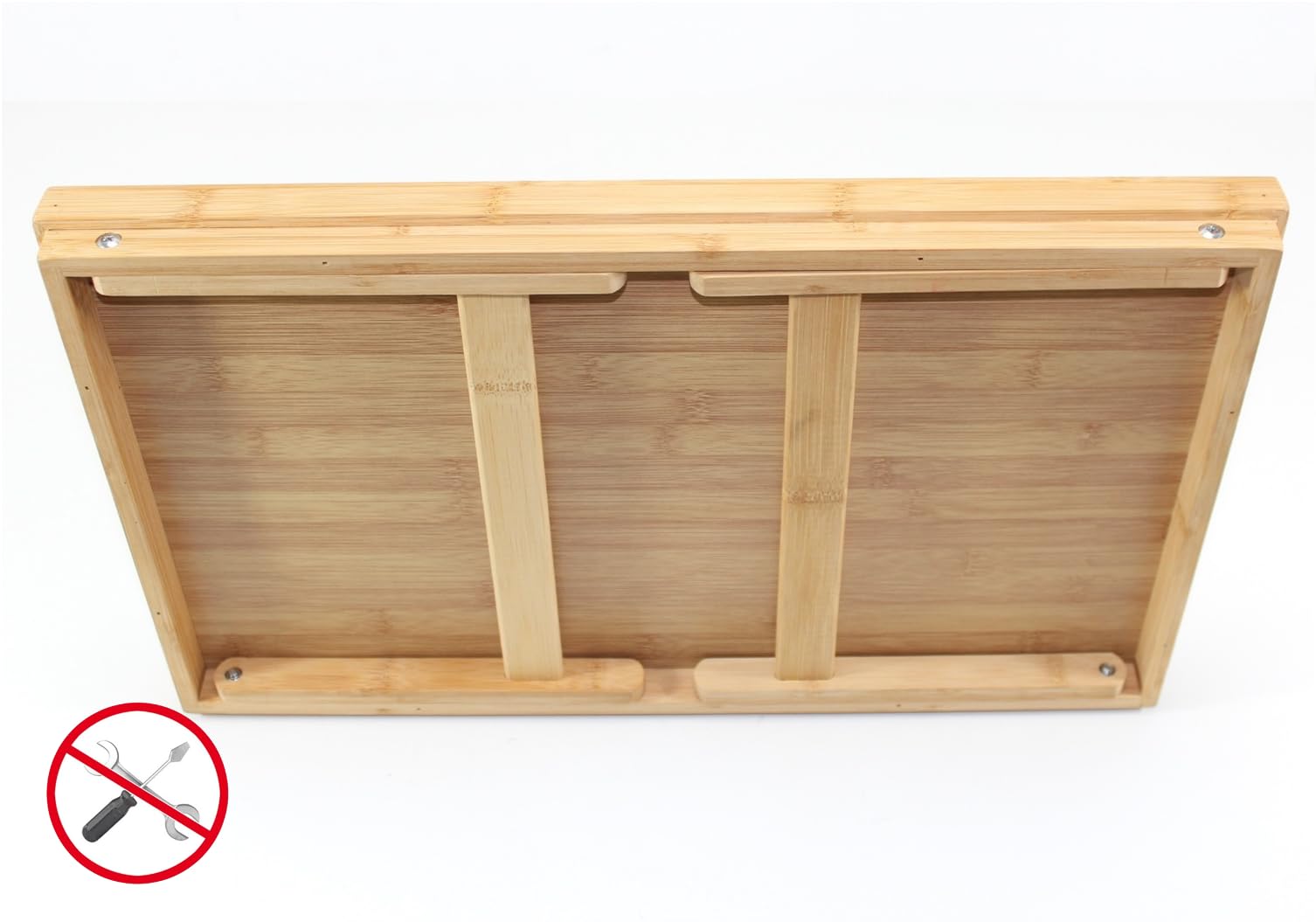 Frühstücks-Tablett klappbar Holz Serviertablett Betttablett Tablett Faltbare Beine im Bett