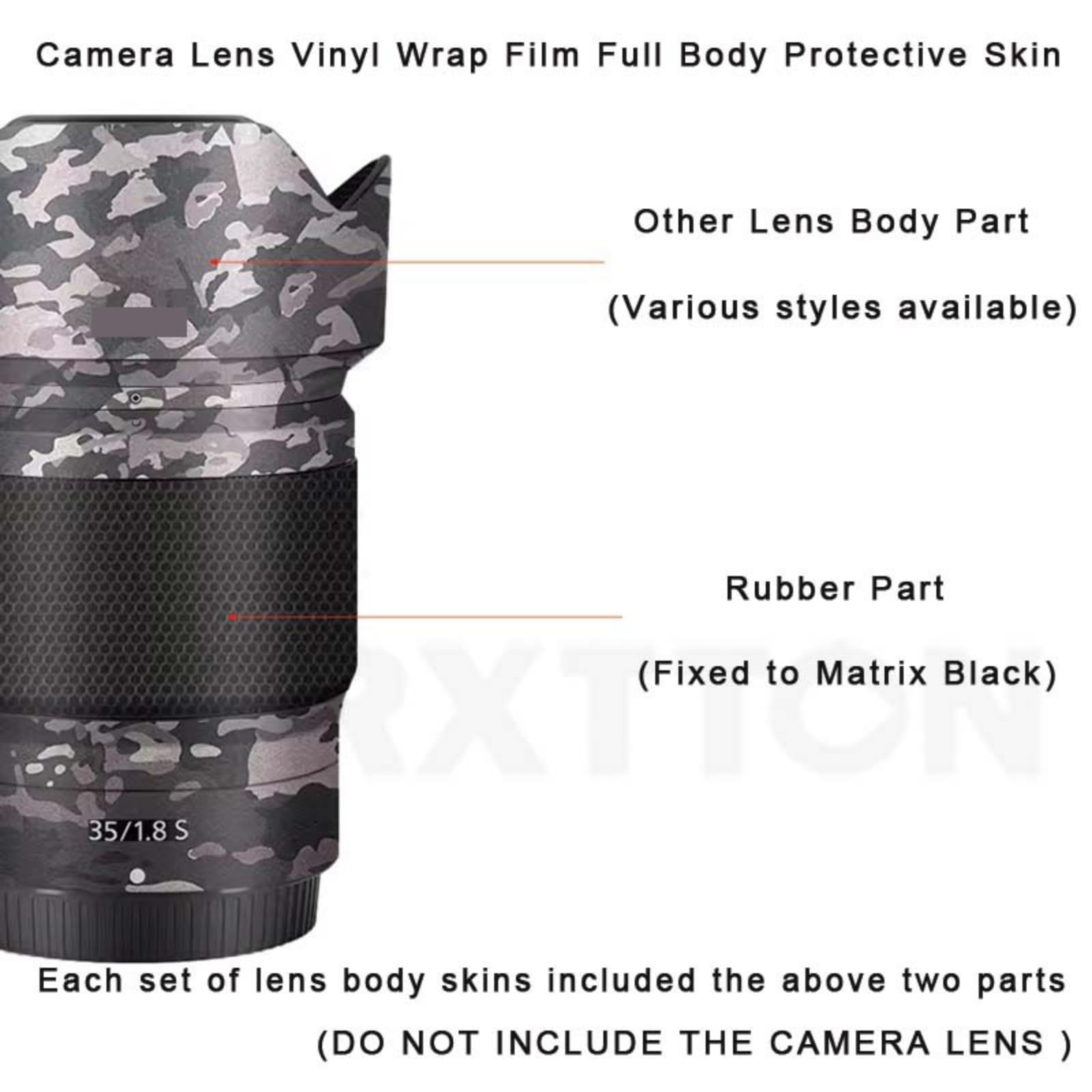 Amazon | 傷防止カメラレンズステッカー に適合する Tamron 50-400mm