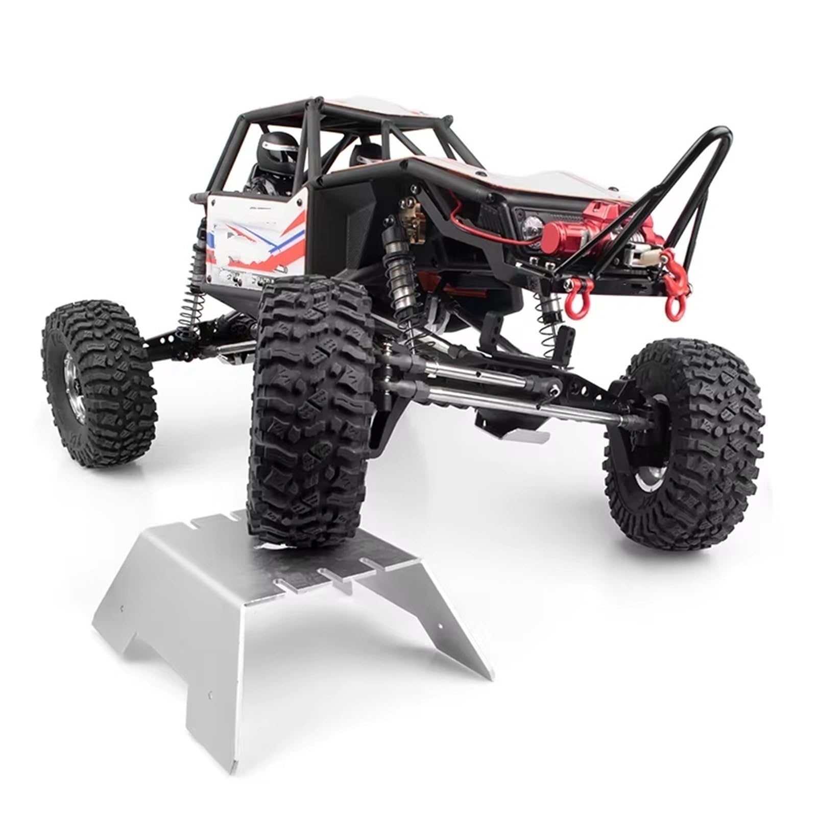 Paraurti RC per Axial per Capra per UTB 1/10 RC Crawler Car Paraurti Anteriore Lega di Alluminio Lavorato CNC Aggiornamenti Parti Accessori