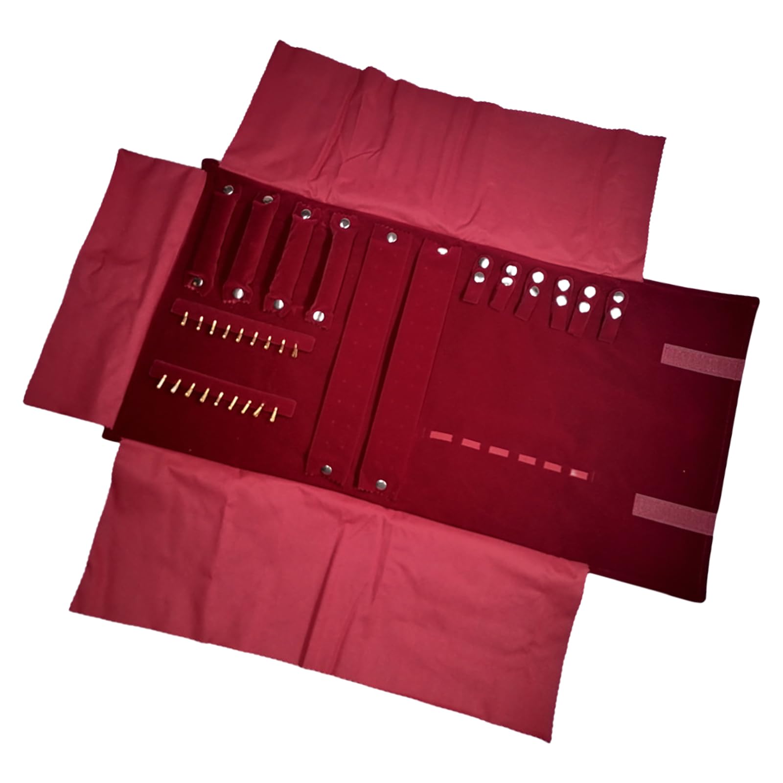 Farbic - Estuche para joyas con varios compartimentos para collares, pulseras, anillos, pendientes, viajes, diseños elegantes