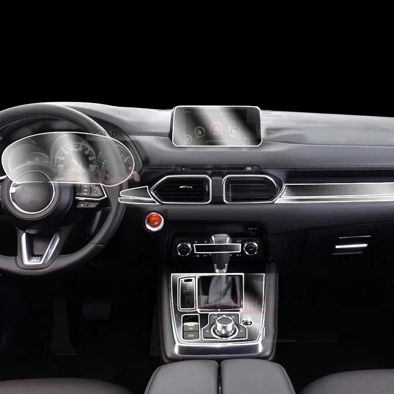Film protecteur TPU Mazda CX-8 protection écran et console centrale