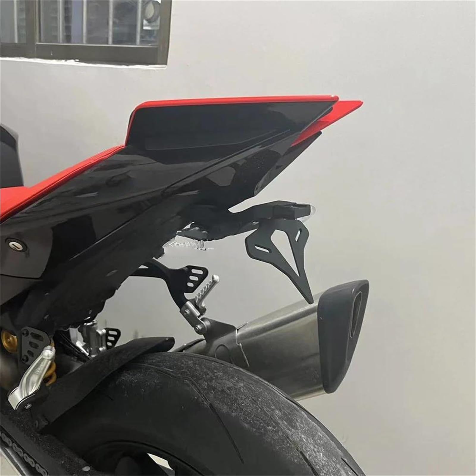 Portatarga Moto Per Aprilia RS660 RSV4 Per Tuono 660 V4 Portatarga Posteriore Per Moto A Coda Corta