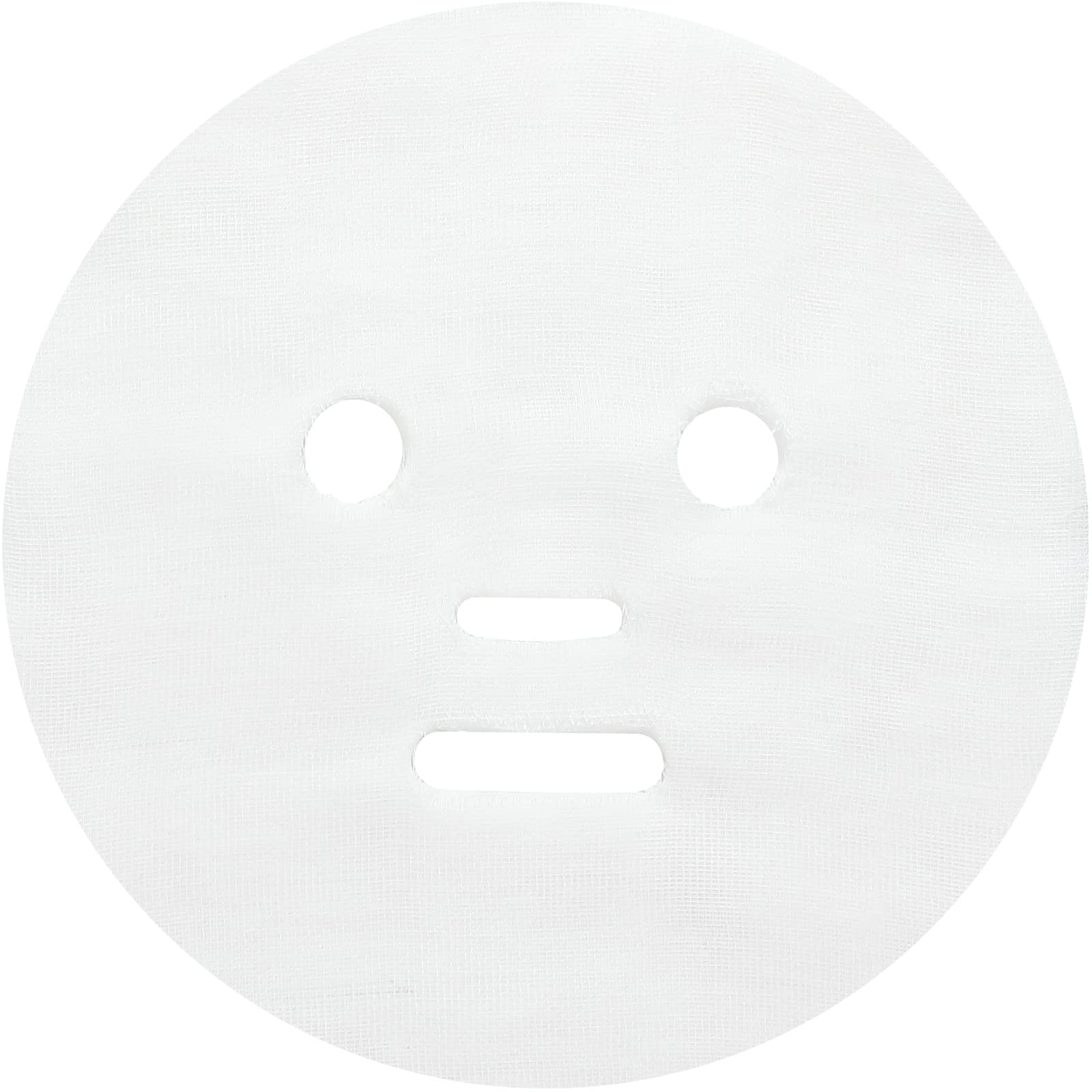 Maitys 150 Pieces Pre-cut Gauze Facial Cotton Beauty Face Pads Gauze Skin Care High Frequency for Facial Spa(8 x 10 Inch,Round Face Style)