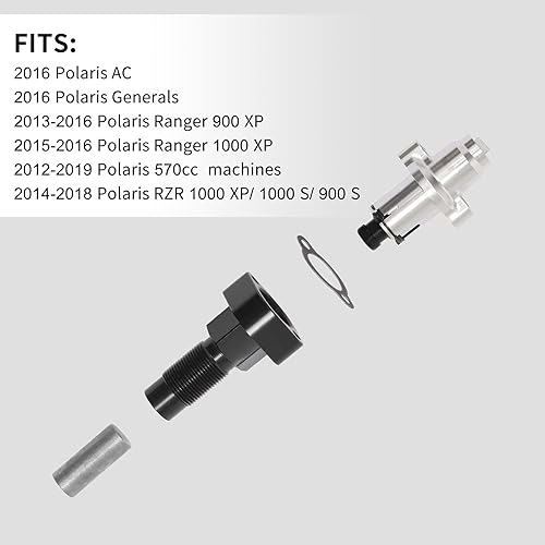 Miniatura 3 de Tensor automático de cadena de levas para Polaris 2013-2016 Ranger 900 XP, Ranger 1000 XP 2015-2016, 2014-2018 RZR 1000 XP/ 1000 S/ 900 S, 2012-2022