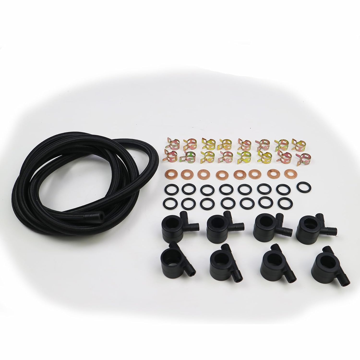 7135-276 Fuel Injector Return Line Kit Compatible with Fo-rd 7.3L Trucks 1988-1994 Replace MCB73120