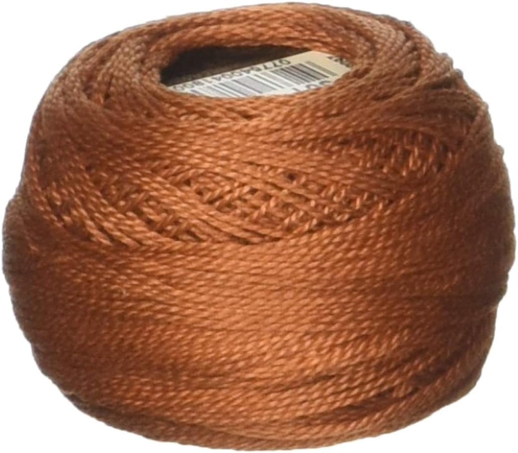 DMC 116 8301 Pearl Cotton Thread Balls, Medium Mahogany