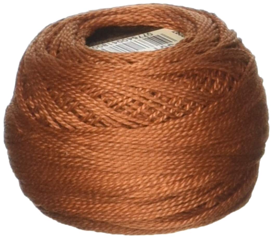 DMC Pearl Cotton Balls Size 8-95 Yards-Medium Mahogany — image 1