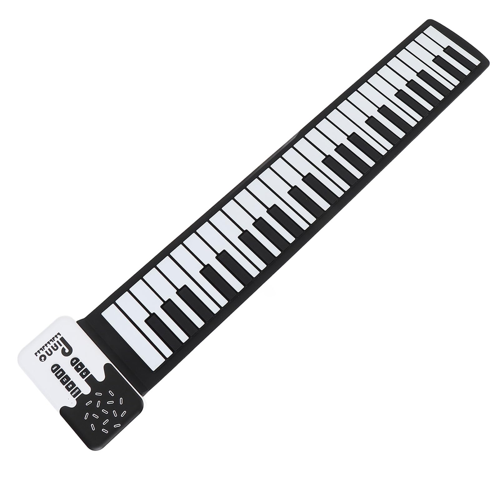 Fabater Roll Up Piano 49 Tasti Pieghevole Portatile USB Ricaricabile Tastiera Silenziosa a Mano per Bambini e Principianti ABS + Materiale Siliconico